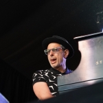 Jeff Goldblum and the Mildred Snitzer Orchestra at Arroyo Seco Weekend by Steven Ward