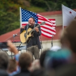 Dave Matthews at Bernie Sanders Rally in San Francisco, June 6, 2016