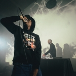 Vince Staples with Clams Casino at Hollywood Forever
