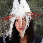 Deadbird headpieces by Dominoe Farris-Gilbert