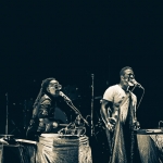 Shabazz Palaces opening for Radiohead at The Shrine Auditorium, Los Angeles