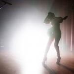 Annie Clark of St. Vincent, The Hollywood Palladium, photo by Wes Marsala