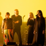 The National with Phoebe Bridgers, Kate Stables and Mina Tindle at the Orpheum Theatre shot by Danielle Gornbein