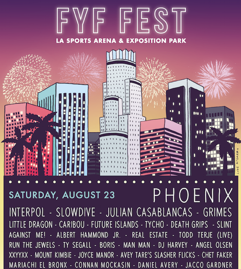 FYF Fest 2014 lineup announced, new location at LA Sports Arena