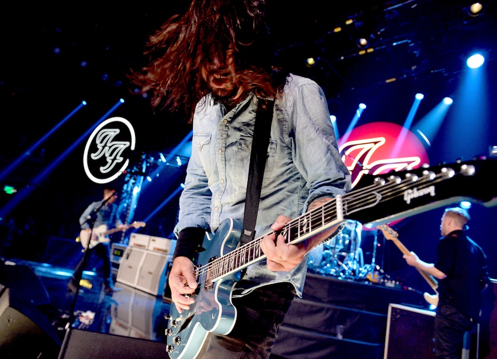 Foo Fighters On The Honda Stage At The iHeartRadio Theater Los Angeles Hosted By Chelsea Handler