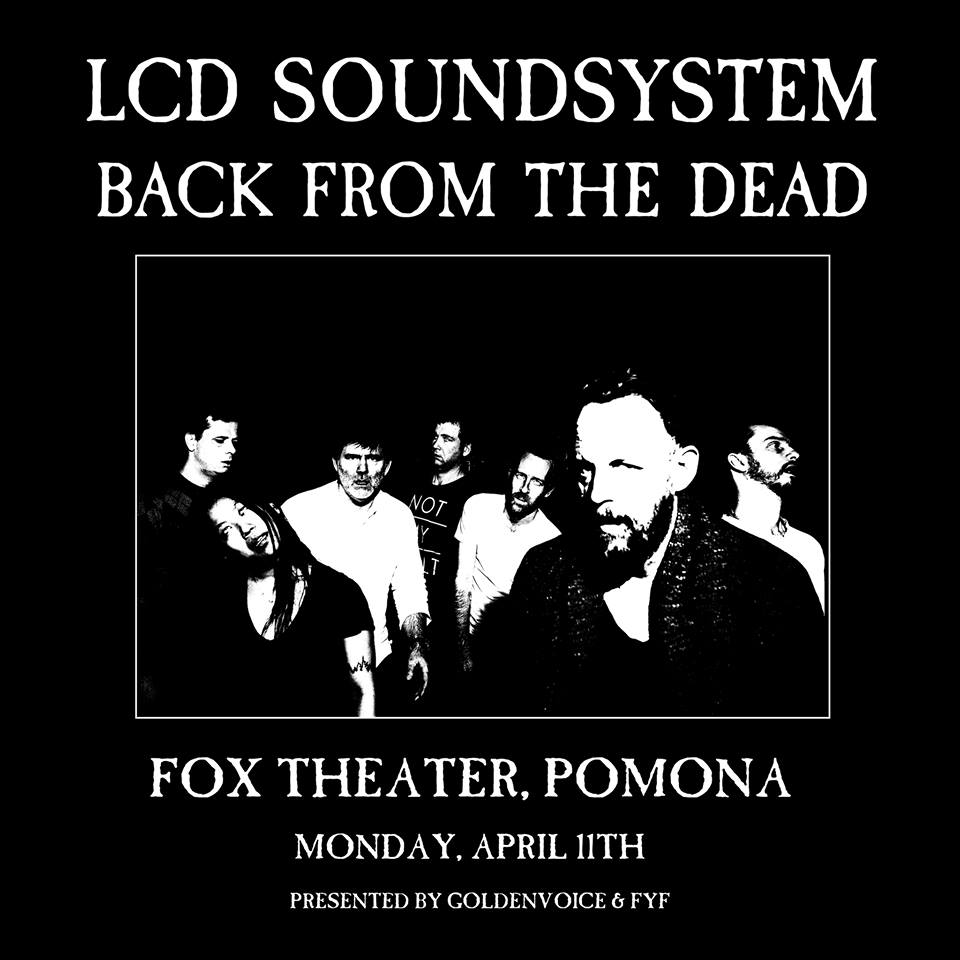 lcd soundsystem fox theater