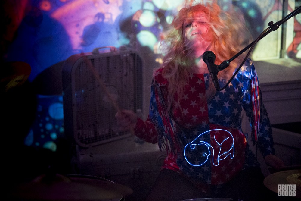 Julie Edwards of Deap Vally as The Smell