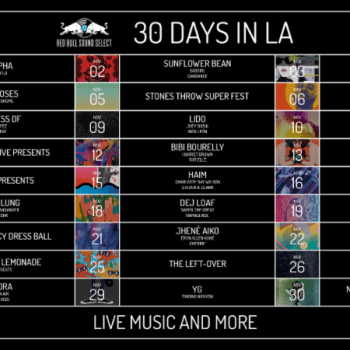 Red Bull Sound Select 30 Days in LA 2016