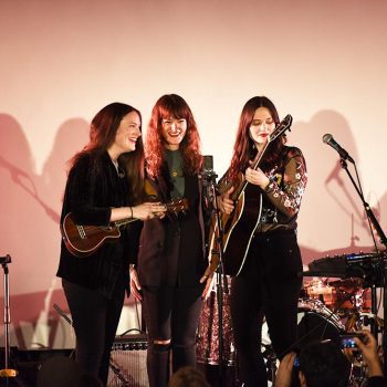 The Staves at the Masonic Lodge at Hollywood Forever shot by Danielle Gornbein