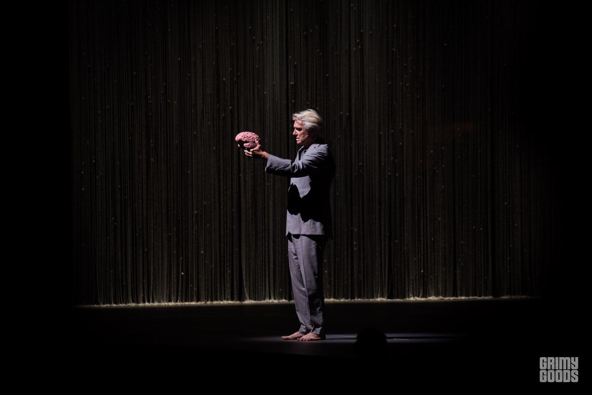 David Byrne at Shrine Auditorium los angeles