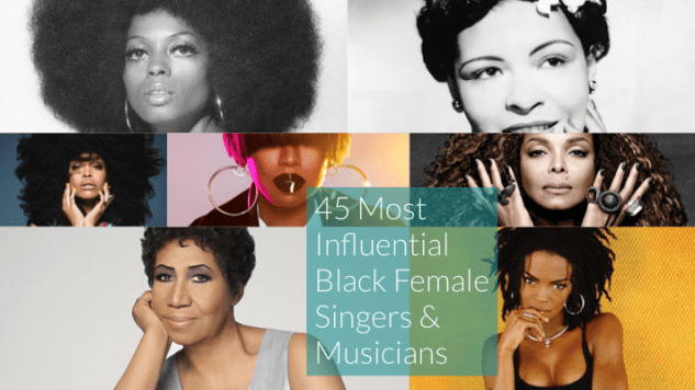 influential iconic black female singers musicians