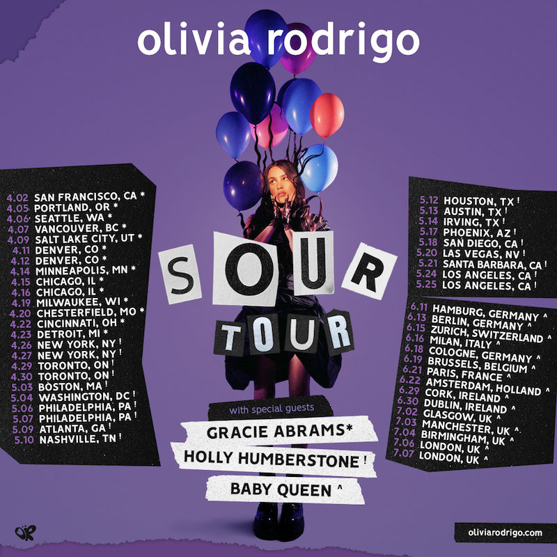 Olivia Rodrigo Tickets