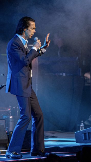 Nick Cave and Warren Ellis at the Orpheum Theatre Los Angeles photos
