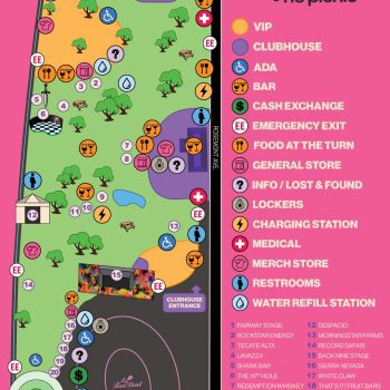 This Ain't No picnic festival map