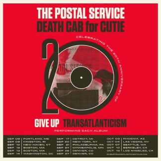 The Postal Service death cab tour