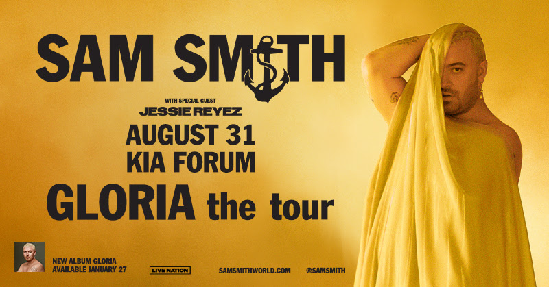 Sam Smith Tour poster