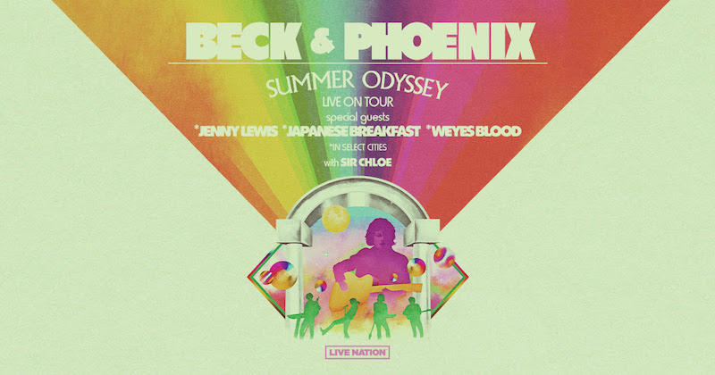 Beck and Phoenix tour poster
