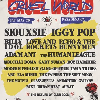 Cruel World Festival 2023 lineup poster