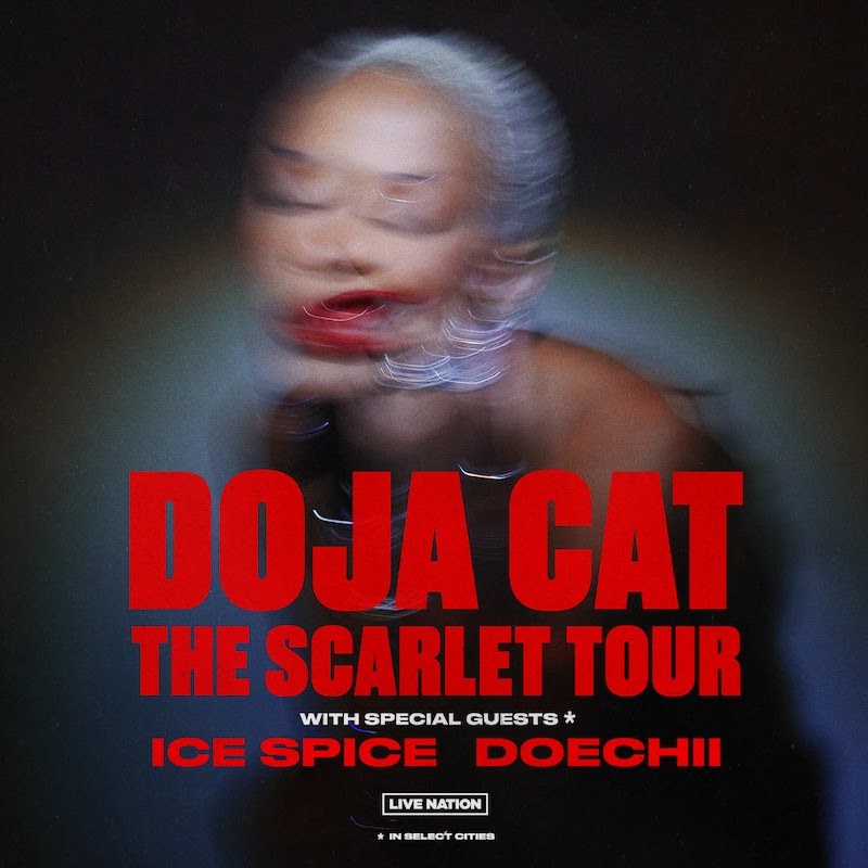doja cat the scarlet tour songs