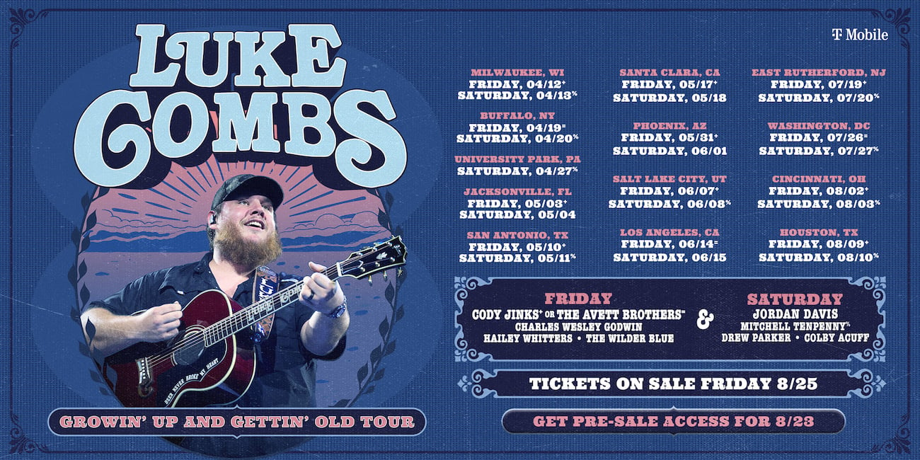 Luke Combs 2024 Concert Dates Miran Josepha