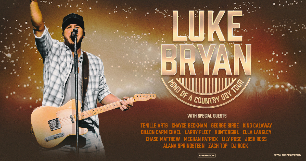 Luke Bryan Announces North American Tour Dates — Here's How To Get