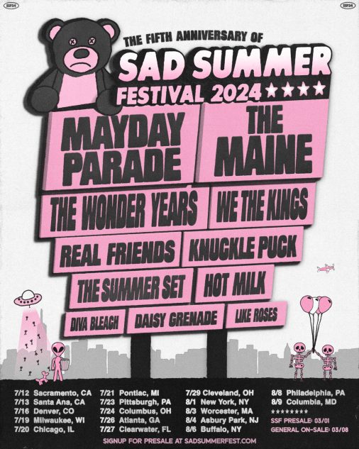 Sad Summer Fest Reveals 2024 Lineup — Here's How To Get Presale Code